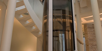 glass elevator